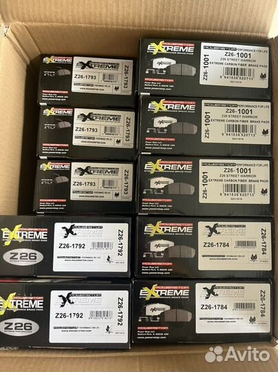 Керамические колодки PowerStop Ford Mustang VI