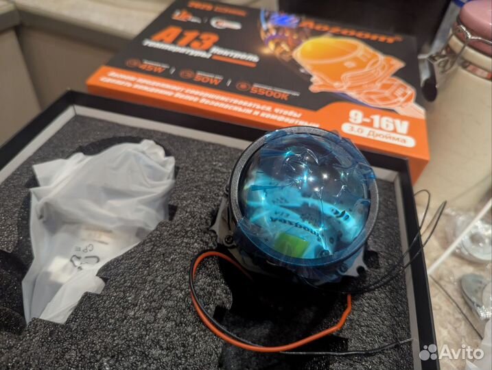 Фары на LADA largus bi LED