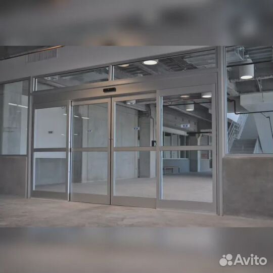 Раздвижные автоматические двери