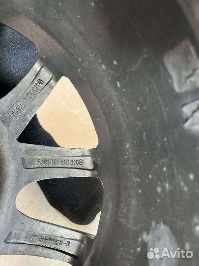 Литые диски r15 на volkswagen polo бу