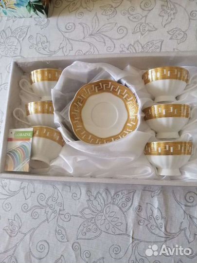 Кофейный сервиз,набор, салатники-все новое