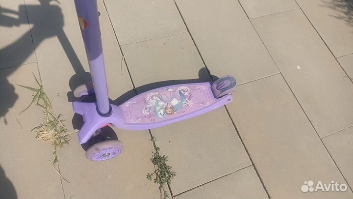 Самокат детский трехколесный бу