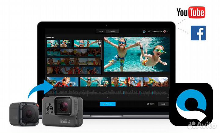 Подписка GoPro Quik на год. Без VPN. Работает в РФ