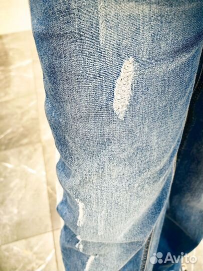 Джинсы для беременных 46 прямые