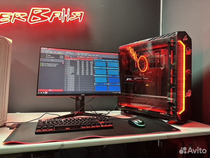 Мощный игровой пк (Полный комплект)