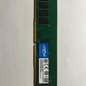 Оперативная память ddr4 8gb crucial 2666