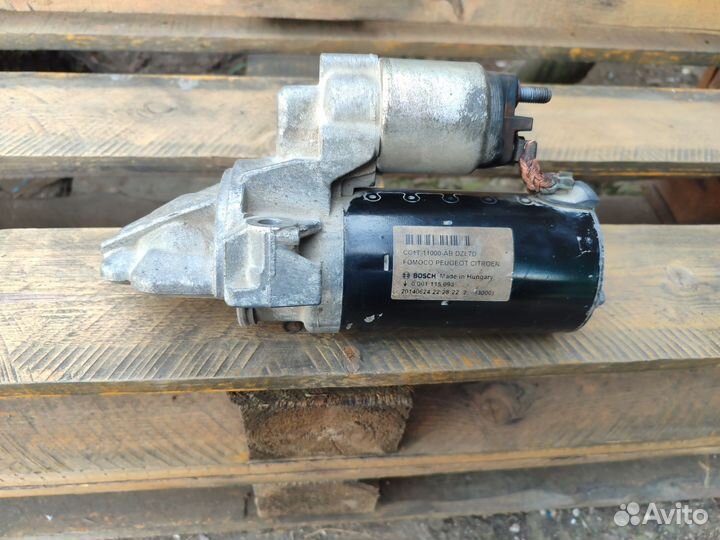 Стартер peugeot boxer