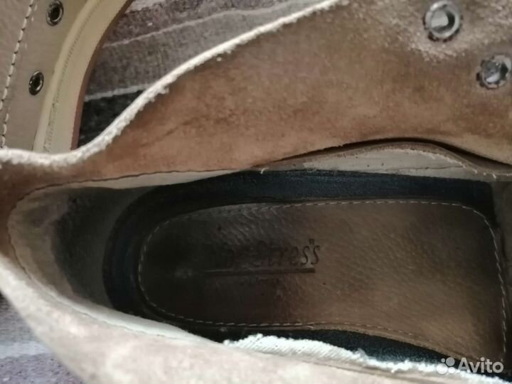 Ботинки кожаные