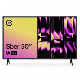 Телевизор Sber 50 дюймов UHD 4K RAM 2gb