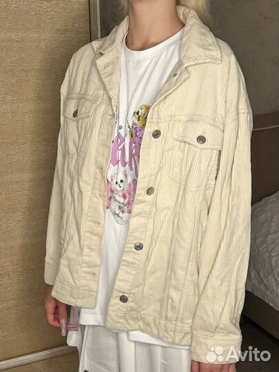 Вельветовая куртка женская