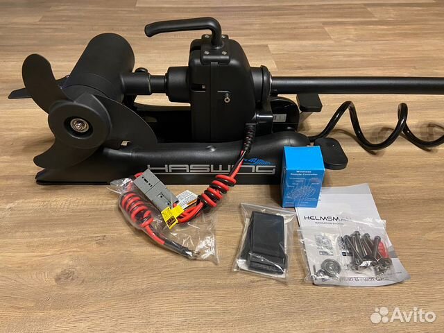 Якорь Haswing Cayman B GPS 12В 55lb штанга 137см купить в Москве | Авито