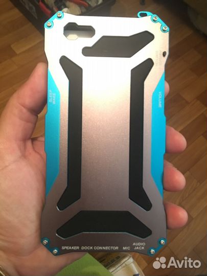 Противоударный чехол Алюминий для iPhone 6S Plus