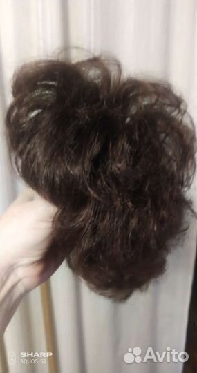 Парик на заколке