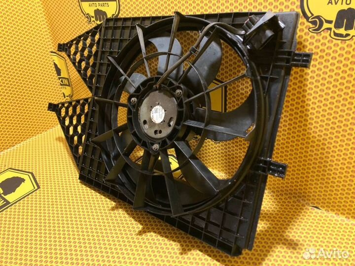 Вентилятор радиатора в сборе с диффузором Volkswagen Polo
