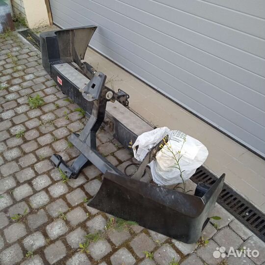 Бампер риф силовой задний УАЗ Патриот с калиткой