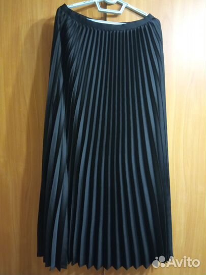 Юбка длинная 46 черная