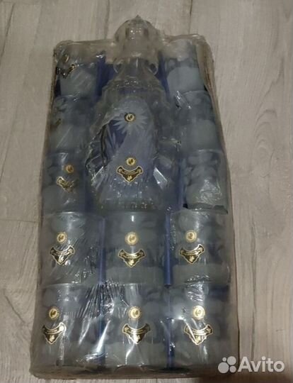 Хрустальный набор стаканы и графин