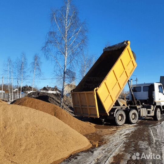 Песок строительный