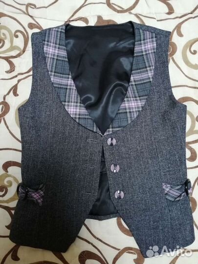Жилетка для девочки школьная