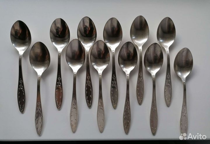 Мельхиор вилка ложка конфетница СССР