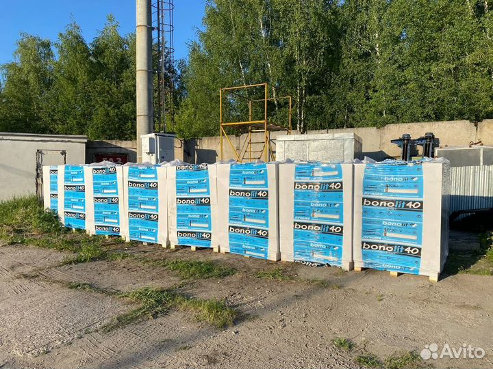 Газобетонные блоки с завода Бонолит