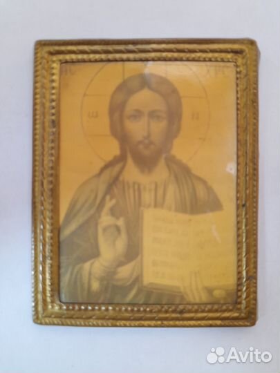 Иконка иисус христос, 19 век