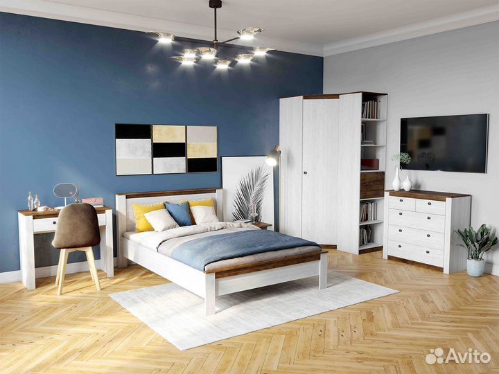 Мебель в спальню новая Даллас композиция #1