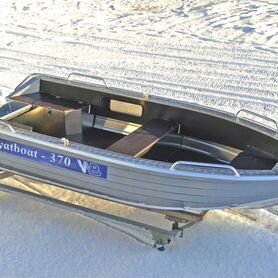 Новая алюминиевая лодка Wyatboat 370 нерегистрат