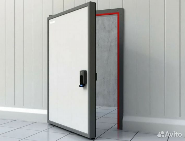 Двери для холодильных камер установка до 2 дн