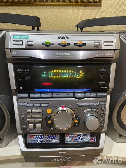 Музыкальный центр sony rxd8s
