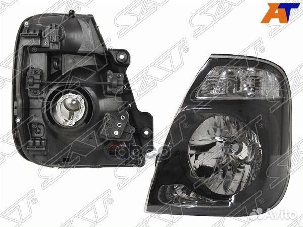 Фара KIA bongo III 12-19 LH чёрная ST-223-1158L