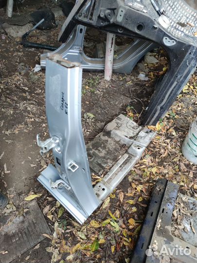 Порог со стойкой правый Солярис 2017-2022