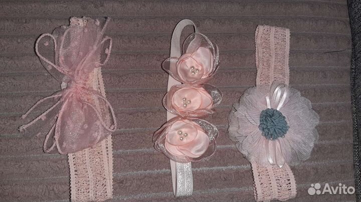 Повязка на голову 3 шт