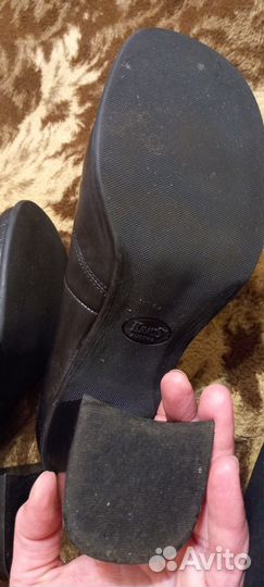 Туфли кожаные винтаж Австрия 38р с нюансом