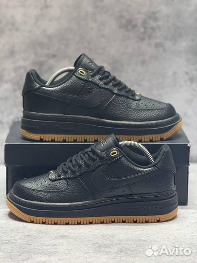 Кроссовки Nike Air Force 1 зимние (Арт.61190)