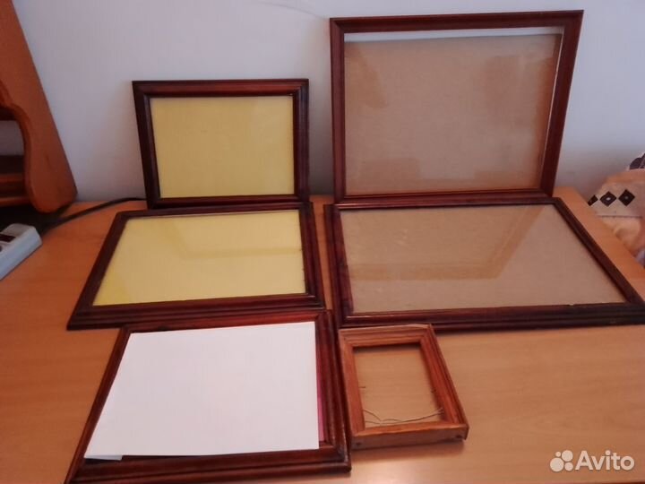Рамки для фотографий деревянные