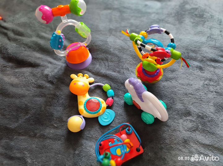 Большой пакет игрушек до 1-1.5 лет