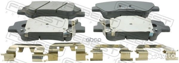 Колодки тормозные передние комплект 1201SBF Febest