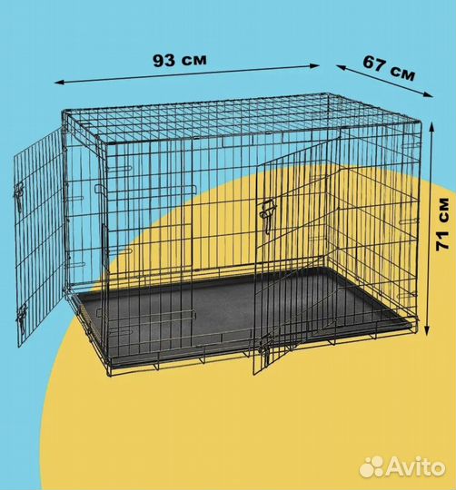 Клетка вольер для собак и кошек новая