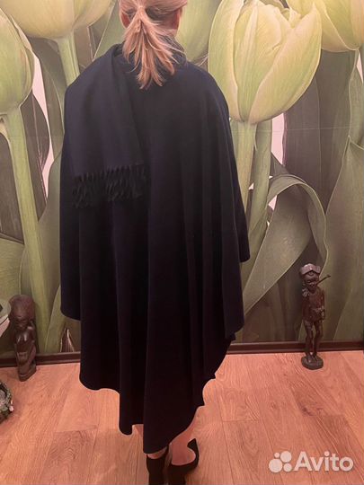 Пальто пончо