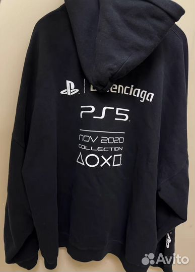 Худи Balenciaga Playstation 5 PS5