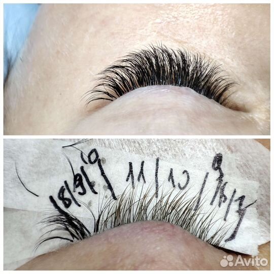 Модель на наращивание ресниц