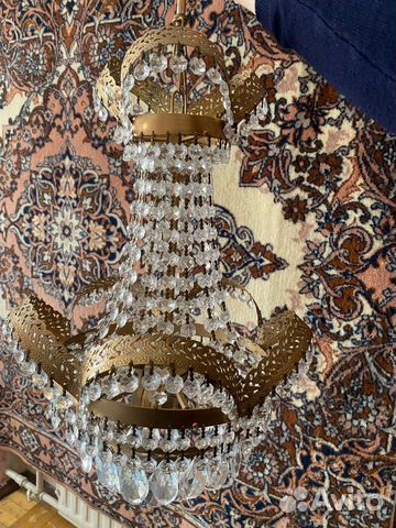Хрустальная люстра СССР