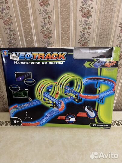Neotrack автотрек светящийся 79 деталей