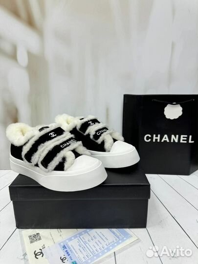 Зимние Кеды Chanel Размеры 36-40