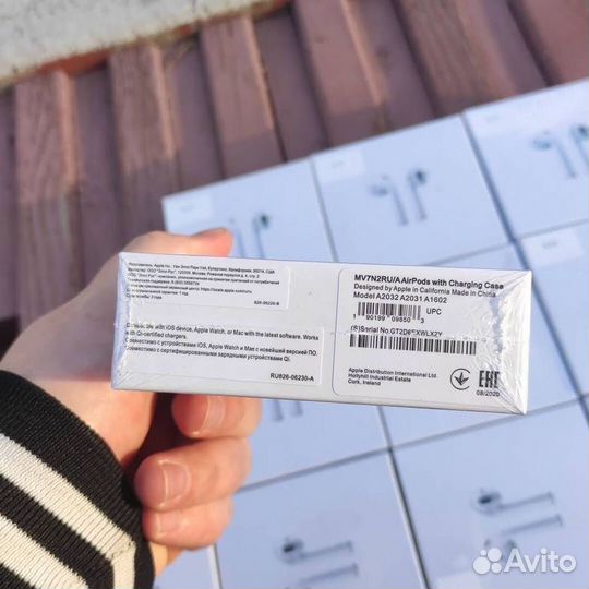 Airpods 2 Оригинальный комплект + Видеообзор