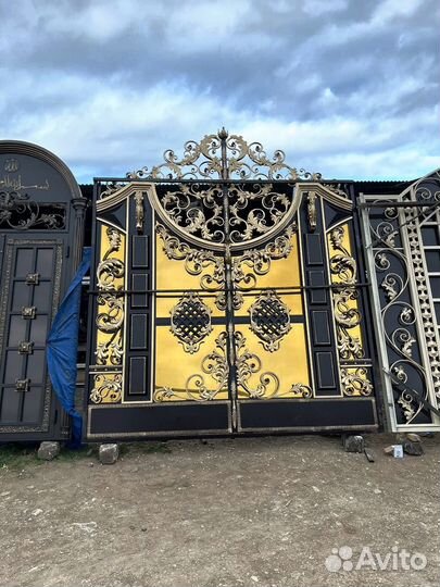 Кованые ворота в Ахтах от производителя