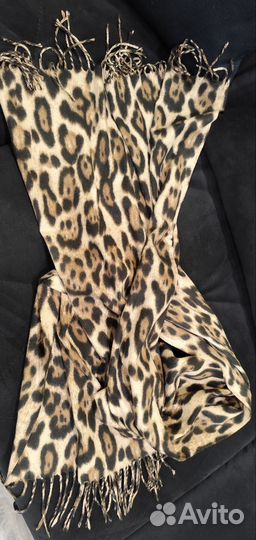 Палантин леопардовый