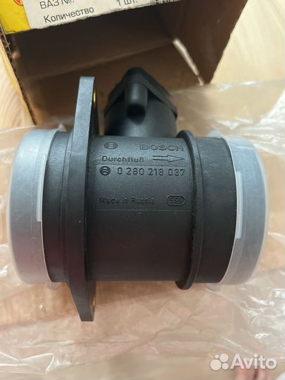 Датчик расхода воздуха Bosch 0280218037