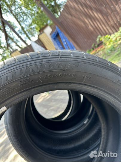 Dunlop SP Sport Maxx GT 245/45 R18 и 275/40 R18 99Y